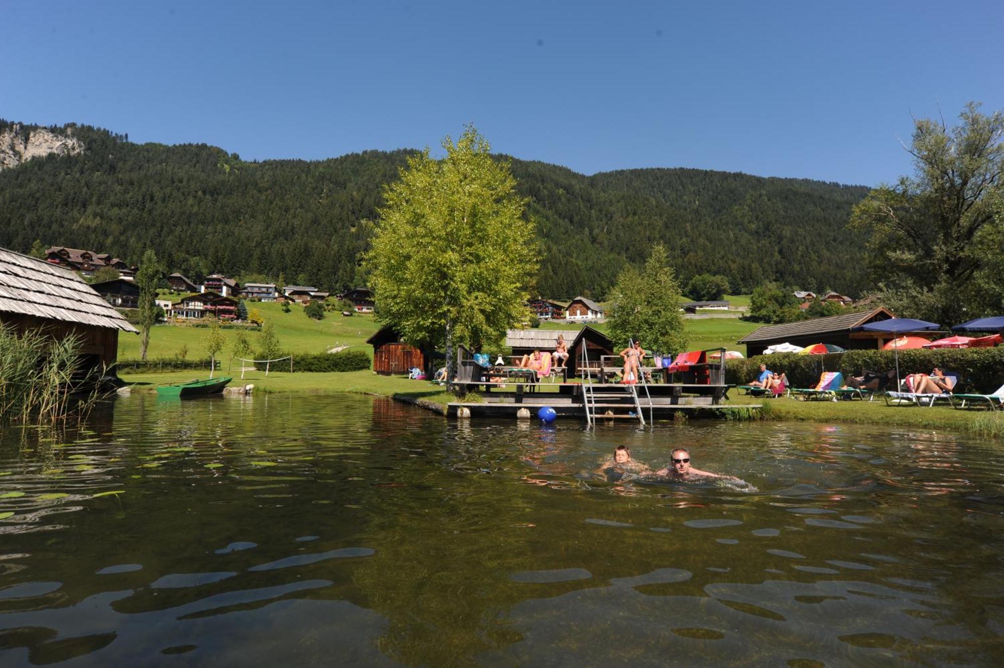 Hotel Haus Stampfer Weissensee Exterior foto