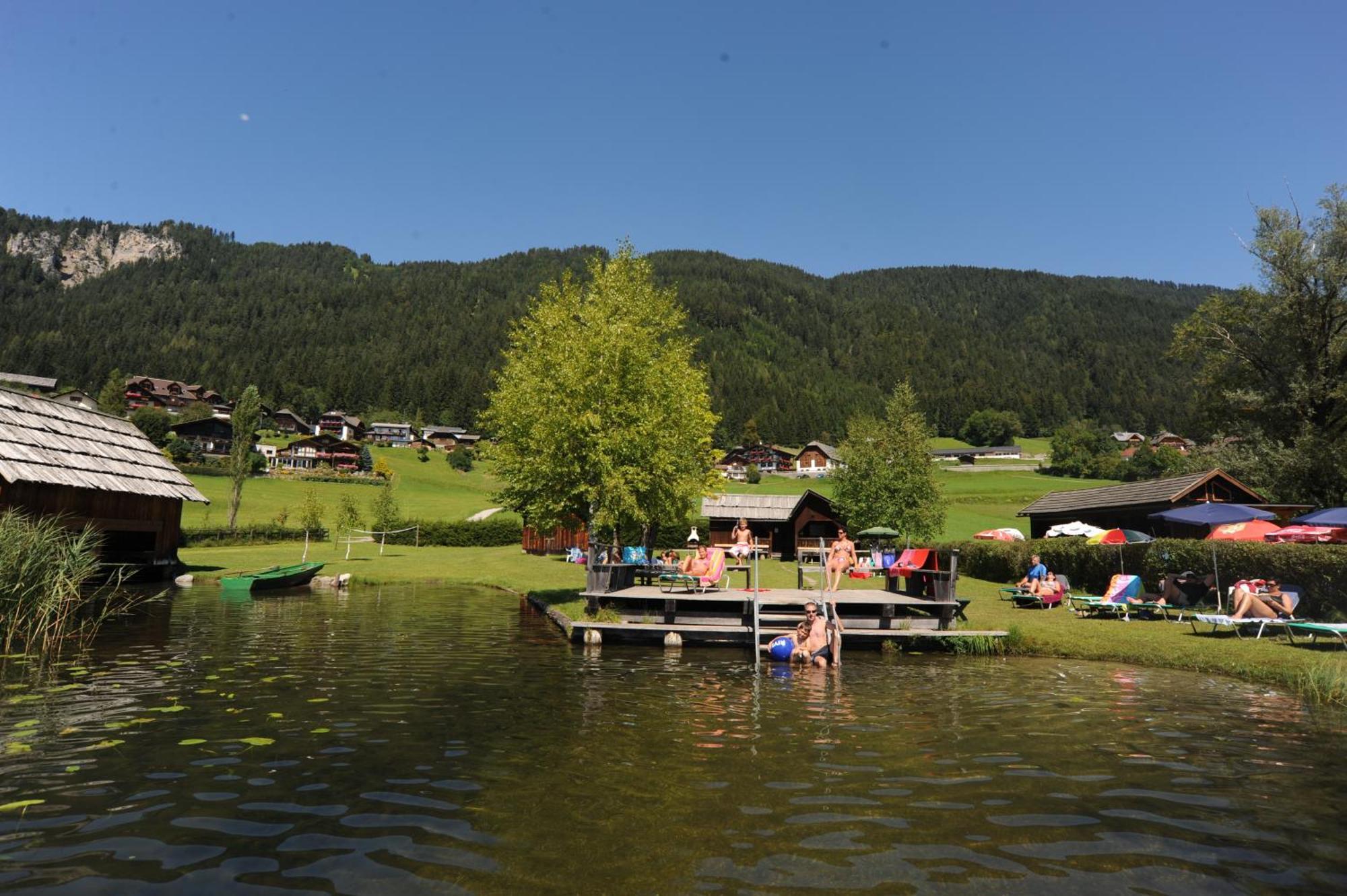 Hotel Haus Stampfer Weissensee Exterior foto